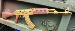 ZASTAVA M70-AK47 TROPHY RIFLE-PYRITE GOLD-ELEVENMILE ARMS